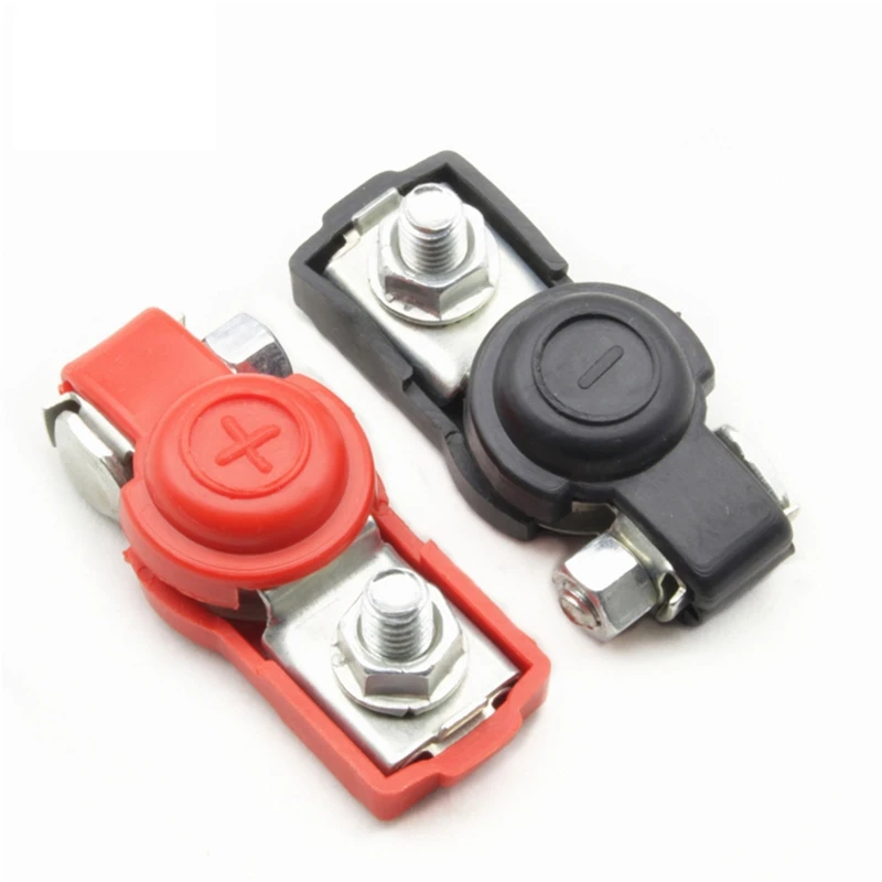 

2 Pcs Professional Car Battery Terminals Adapter Durable Wire Connection Terminal for Auto Electrical System