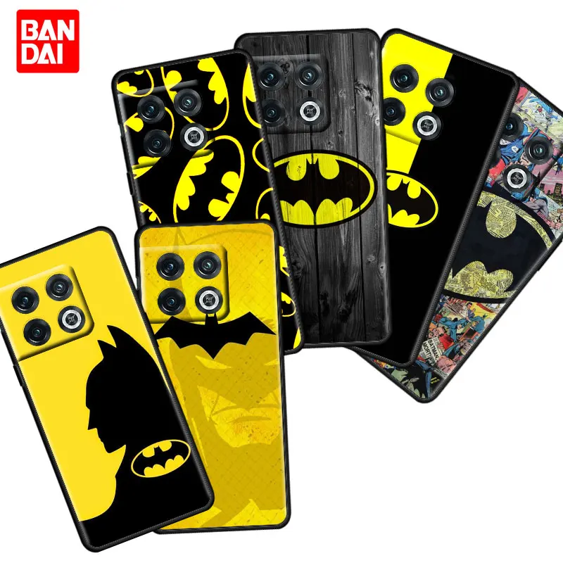 

Batman Joker Karta Case for Oneplus 9 10 Pro 8 8T 9R Nord 2 N100 N10 CE N200 5G Luxury Matte Black Cover Silicone Phone