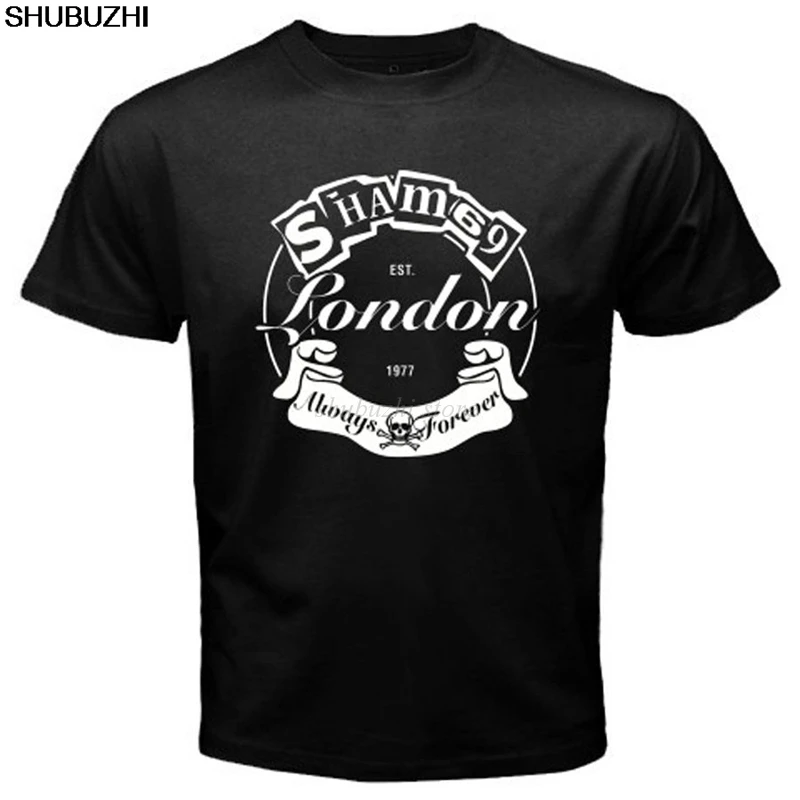 

Мужская черная футболка Sham 69 в стиле панк-рок, размер от S до 3XL, sbz179