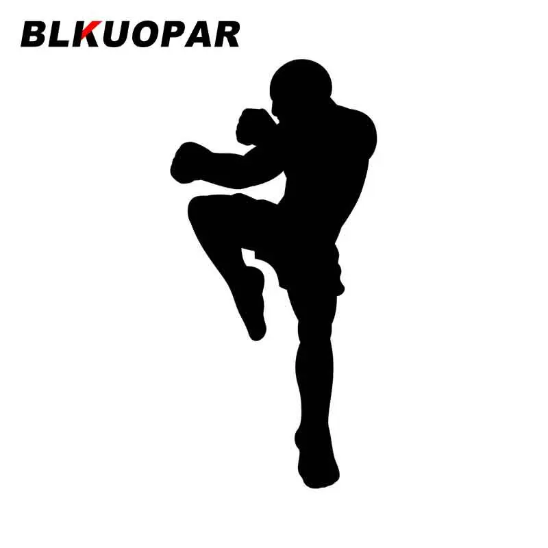 Наклейки на автомобиль BLKUOPAR для муай-тай истребитель позы водонепроницаемые наклейки кондиционер аксессуары наклейки декор на лобовое стекло оракул камасутра 54 позы 54 карты и руководство