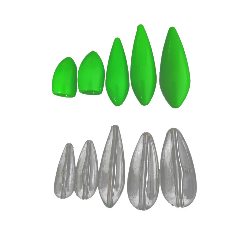 100pcs Universal Throwing Aid with Pin Snap Pitcher Carp Fishing Hook Accessory Goods Counterweight Sinkend Floating Float Pesca
