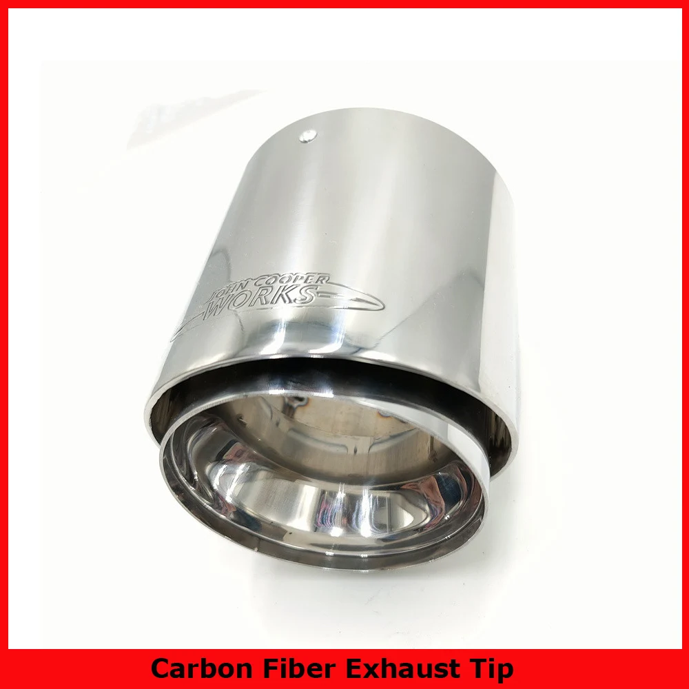 

1 шт., глушитель выхлопной трубы из нержавеющей стали 304 для MINI Cooper S R55 R56 R57 R58 R59 R60 R61 F54 F56 F57 F60 JCW