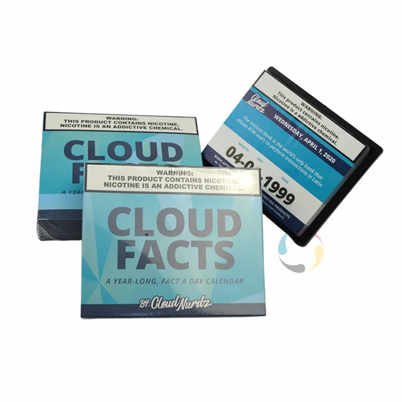 

Custom best colorful 365 days tear-off calendar printing service