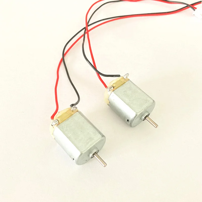 

2PCS 130 Electric Motor with 20cm Cable XH 2.54mm Connector for DIY Model Car Toys Power Engine DC 3V 16000rpm/min
