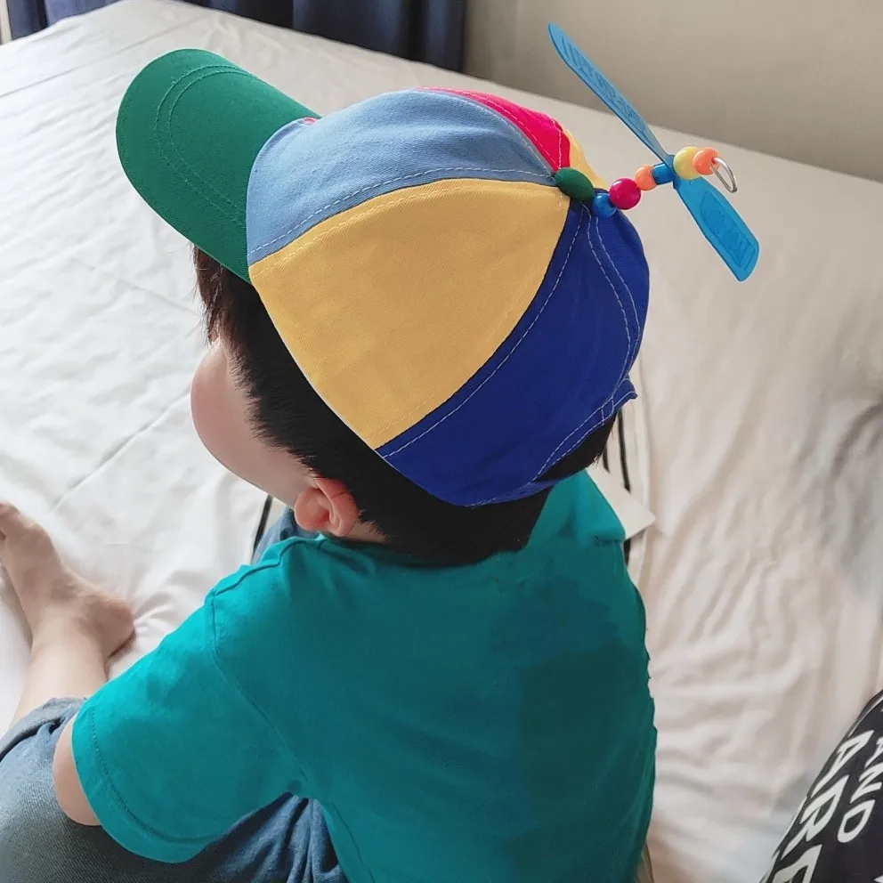 

Бейсболка с радужной бамбуковой стрекозой, Забавный вертолет, приключения, шапка для папы, Снэпбэк Кепка для взрослых, детей, мальчиков и девочек