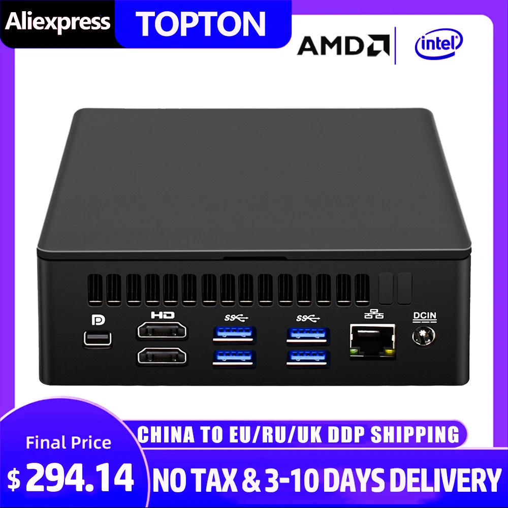 Интерфейс Thunderbolt 4 11 Gen Мини ПК Intel Core i7 1165G7 i5 1135G7 i3 1115G4 NUC игровой карманный