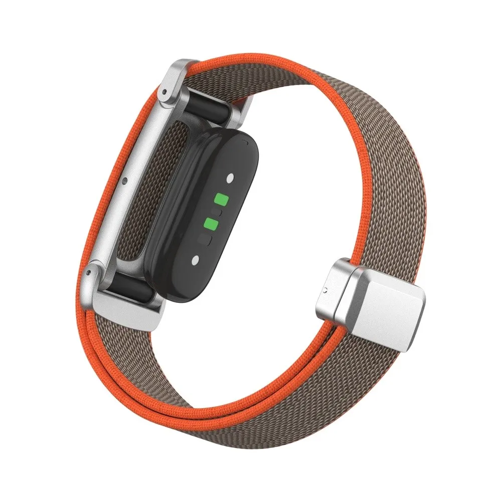 Нейлоновый ремешок для Fitbit Air с магнитной застежкой, стильный дышащий ремешок с металлическим защитным корпусом, аксессуар для умных часов (art.: 3920dc051cbda) - 3920dc051cbda