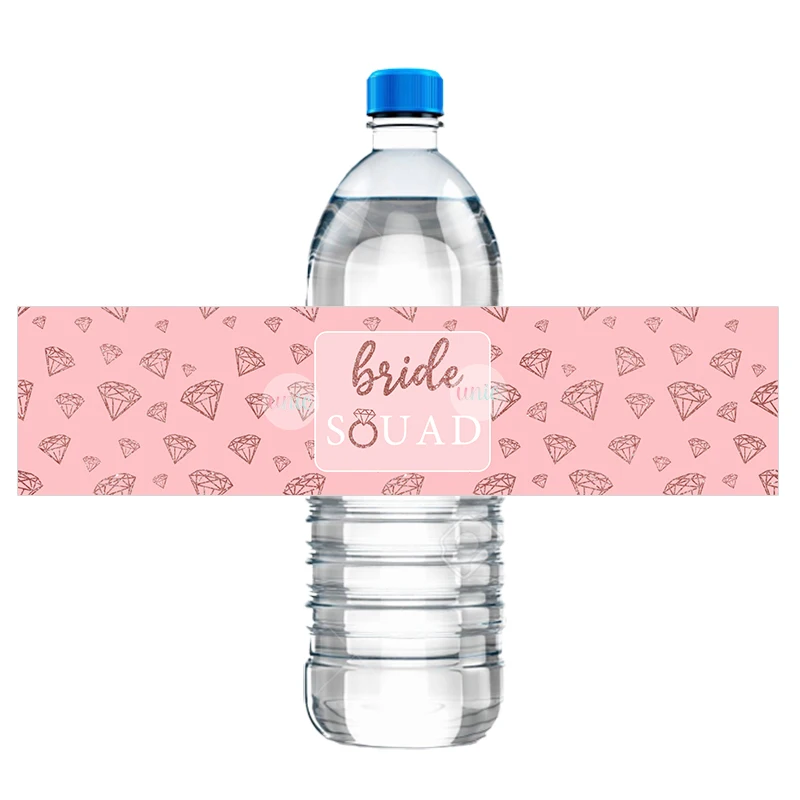 

Наклейки на бутылки для воды "Бриджил Шоуэр", 10/20 шт.