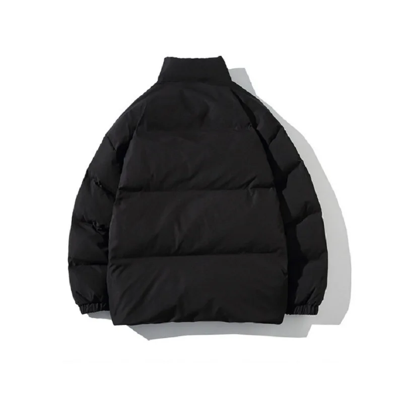Winter Women's High Street Short Down Jacket Korean Fashion Loose and Versatile Bread Cotton Padded Jacket 2022 New Stand Collar