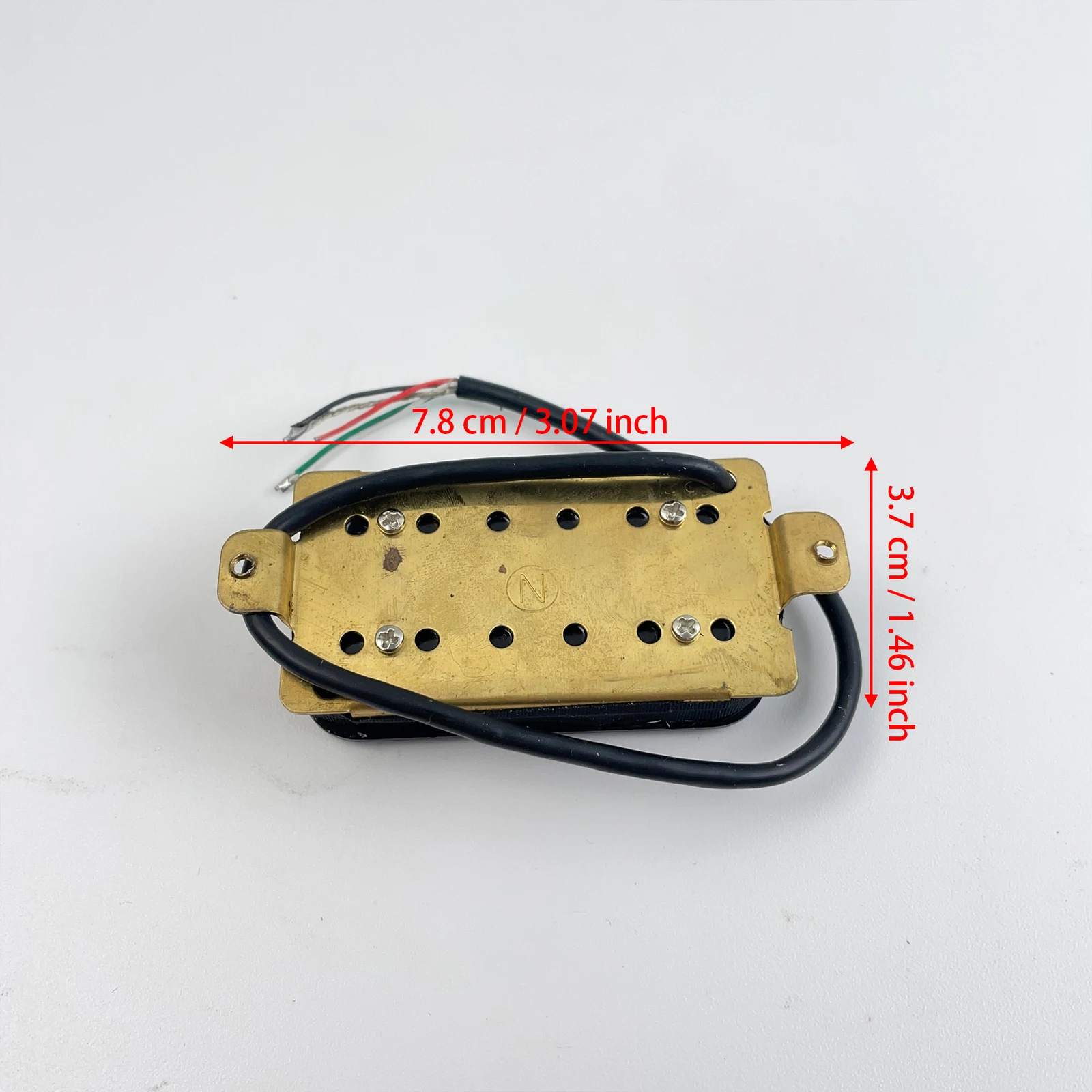 4 пары звукоснимателей HOC-TMB-BK+RD 4p с двойной катушкой, красные и черные, для панк-музыки, отличная маневренность (art.: 3920db7b730aa) - 3920db7b730aa
