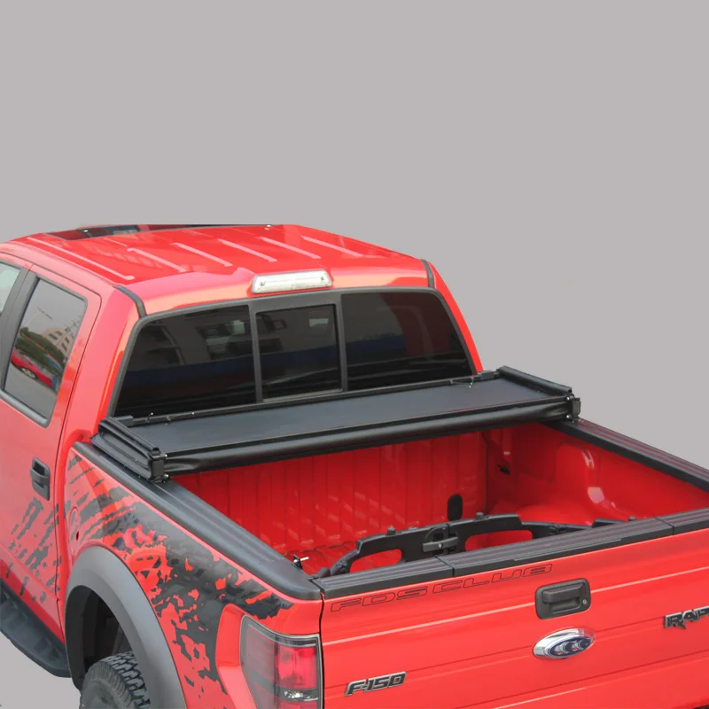 

Tri-fold Pickup trunk bed luggage cargo anti-theft anti-rain privacy shade tonneau cover for Explorer Sport 2001-2005