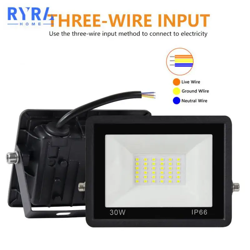 

Водонепроницаемый прожсветильник с датчиком автоматической задержки, Foco, светодиодный внешний прожектор, ИК датчик движения, светодиодный...