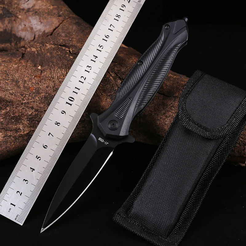 

Outdoor Knife Multifunctional Folding Knife Edge Sharp Knife High Hardness Folding Knife Field Portable Self-defense Knife 2022