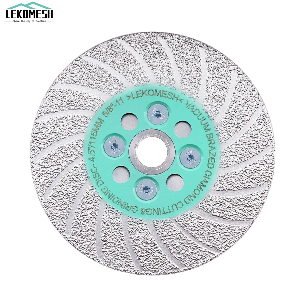 Лезвие для алмазной пилы LEKOMESH 1 шт. 115 мм двухстороннее режущее лезвие гранита