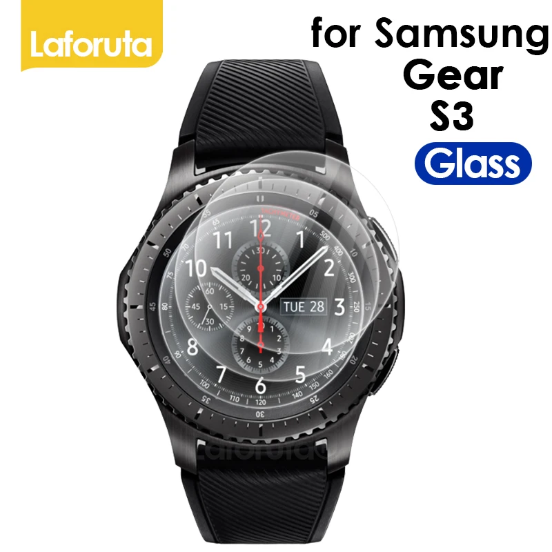 

Tempered Glass For Samsung Galaxy Gear S4 S3 S2 Protective Glass Screen Protector Watch 5 Pro Classic HD Protection Film Cover