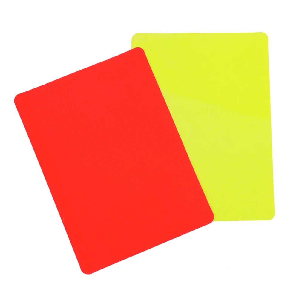 

Soccer Referee Must Have Red Card and Yellow Card Set for Football Games Reliable and Lightweight (131 characters)