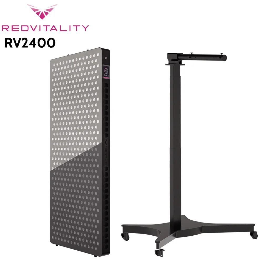 2024 Redvitality RV2400 2400 Вт красная фототерапия панель 15/20 нм 999 таймер 10/минут 0-Гц Частота
