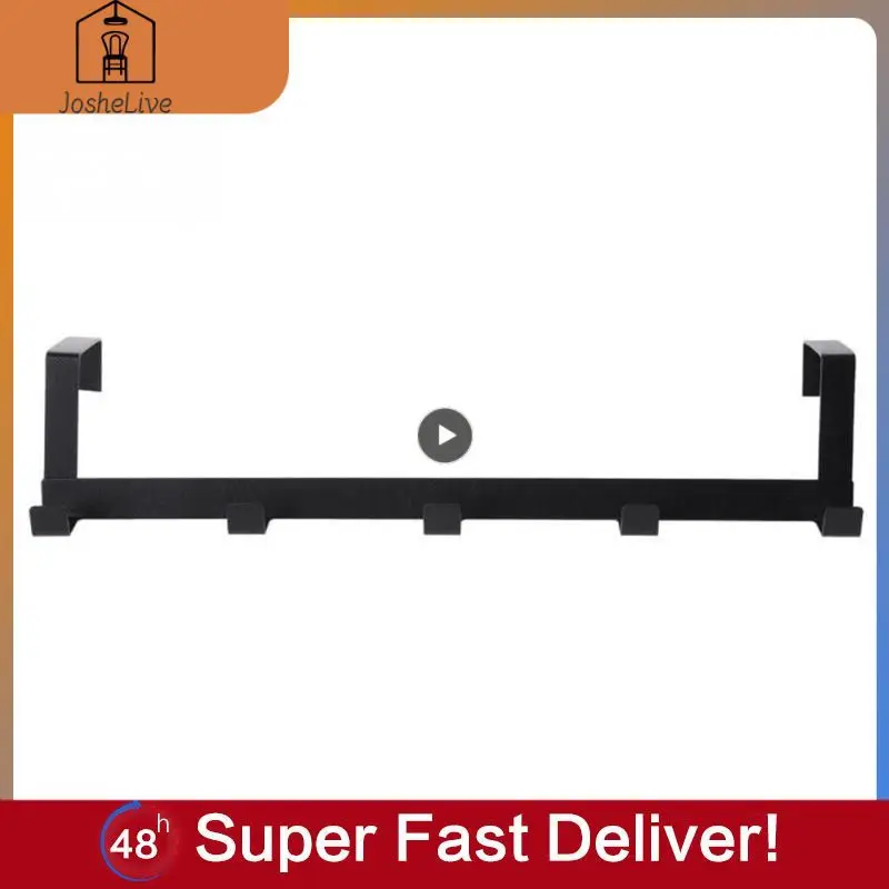 

Punch-free New Organizer Rack Key Storage Hanger 5 Hooks Clothes Coat Hat Towel Hanger Kitchen Cupboard Hook 2023 New Wholesale