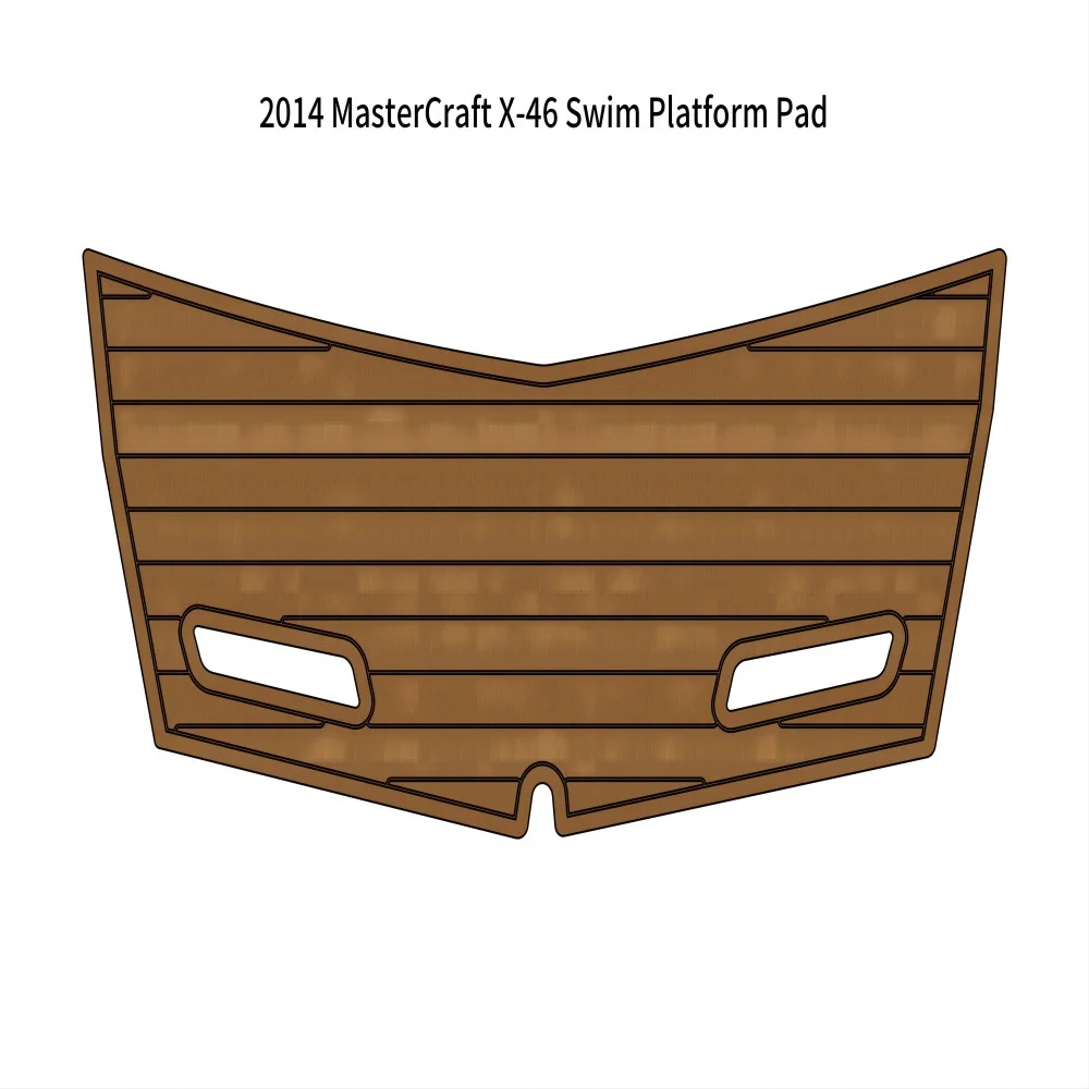 Коллекция 2014 года искусственный Тиковый напольный коврик для плавания MasterCraft