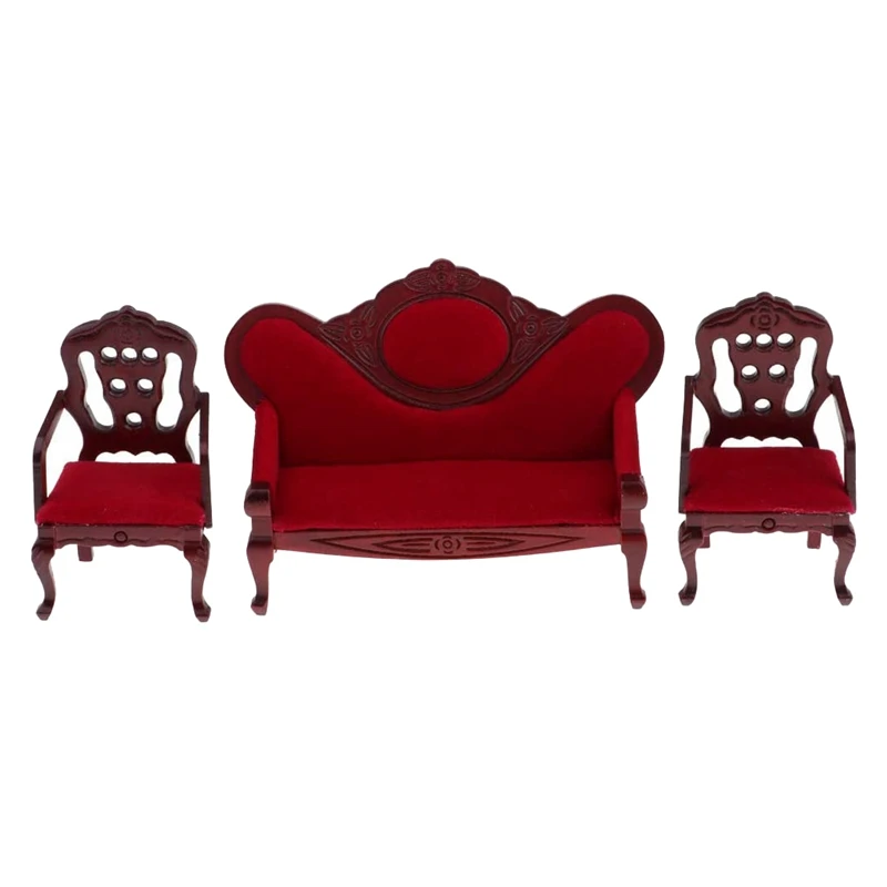 

Набор мебели для кукольного домика в гостиную, Миниатюрные аксессуары для кукольного домика, лучшие подарки для детей