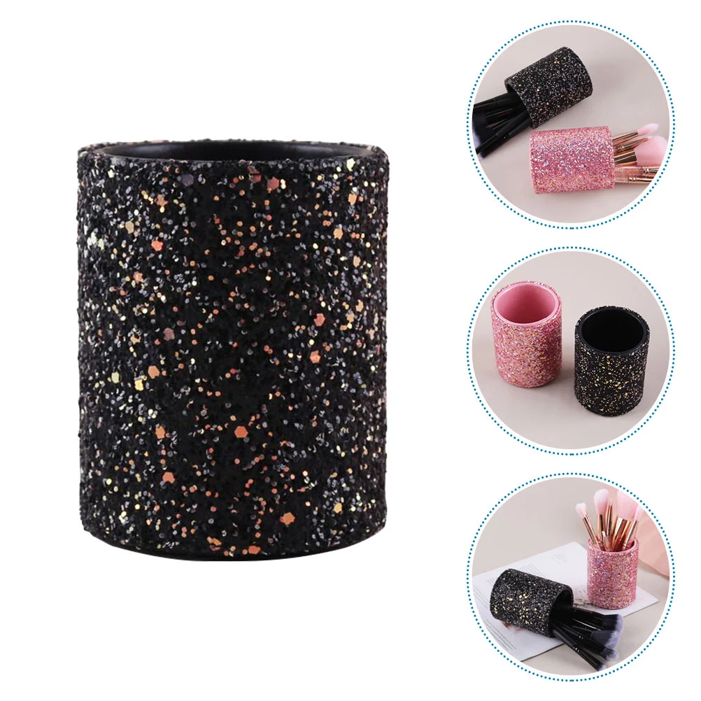 Яркий держатель для чашки органайзер ведро кистей макияжа ПУ хранение косметики