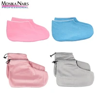 machine keep warm glove skin care heat wax mitten nail art tools nail paraffin hands feet mitts infrared therapy foot spa