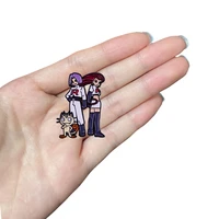 d0376 anime cute enamel pin lapel pins for backpacks men womens brooches on clothes briefcase badges jewelry decoration gift