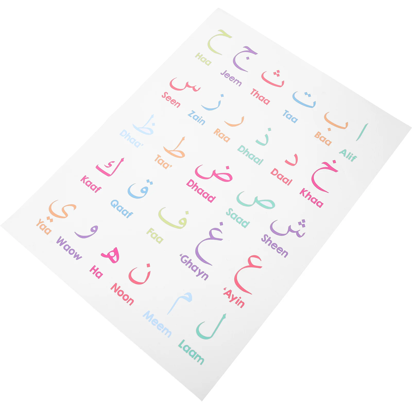 

Арабские плакат с алфавитом образовательные Плакаты для детей, Обучающие настенные таблицы, украшение игровой комнаты