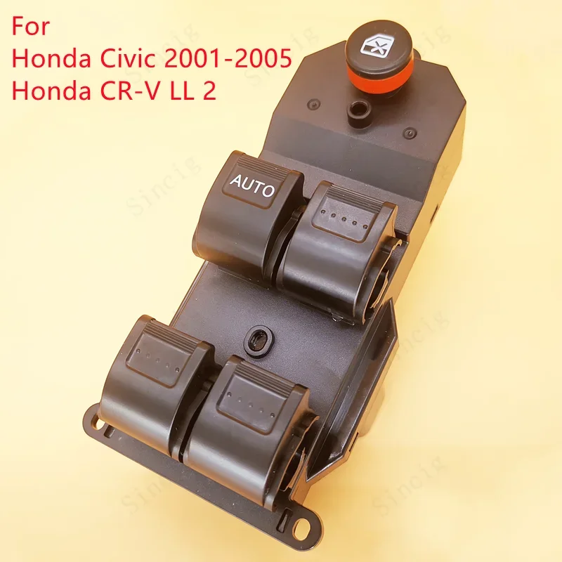 

Главный переключатель стеклоподъемника для Honda CRV 2002-2006 Civic 2001-2005 35760-S9A-G042 35760-S9A-G042 35760S9AG042A