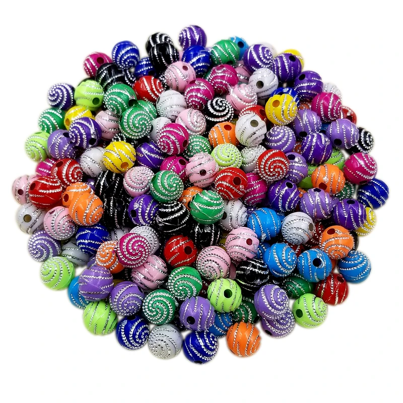 

20 шт. 10 мм Винтовые Стразы акриловые круглые бусины россыпью «сделай сам» для изготовления ювелирных изделий ожерелья браслета Подвески оп...