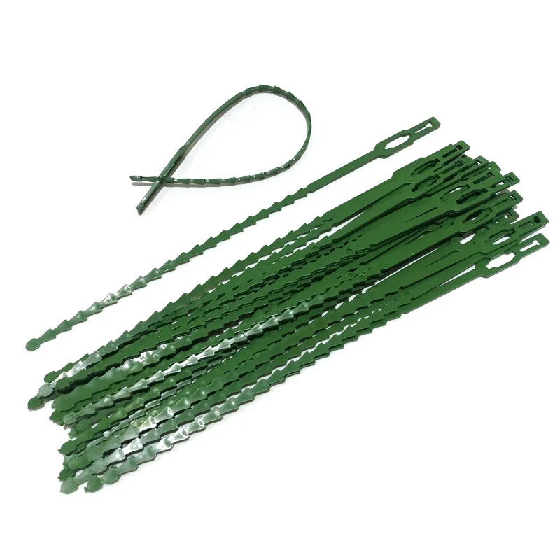 

30pcs Reusable 23cm Plastic Plant Support Clips Clamps For Plants Hanging Vine Garden Greenhouse Vegetables Tomatoes Clips