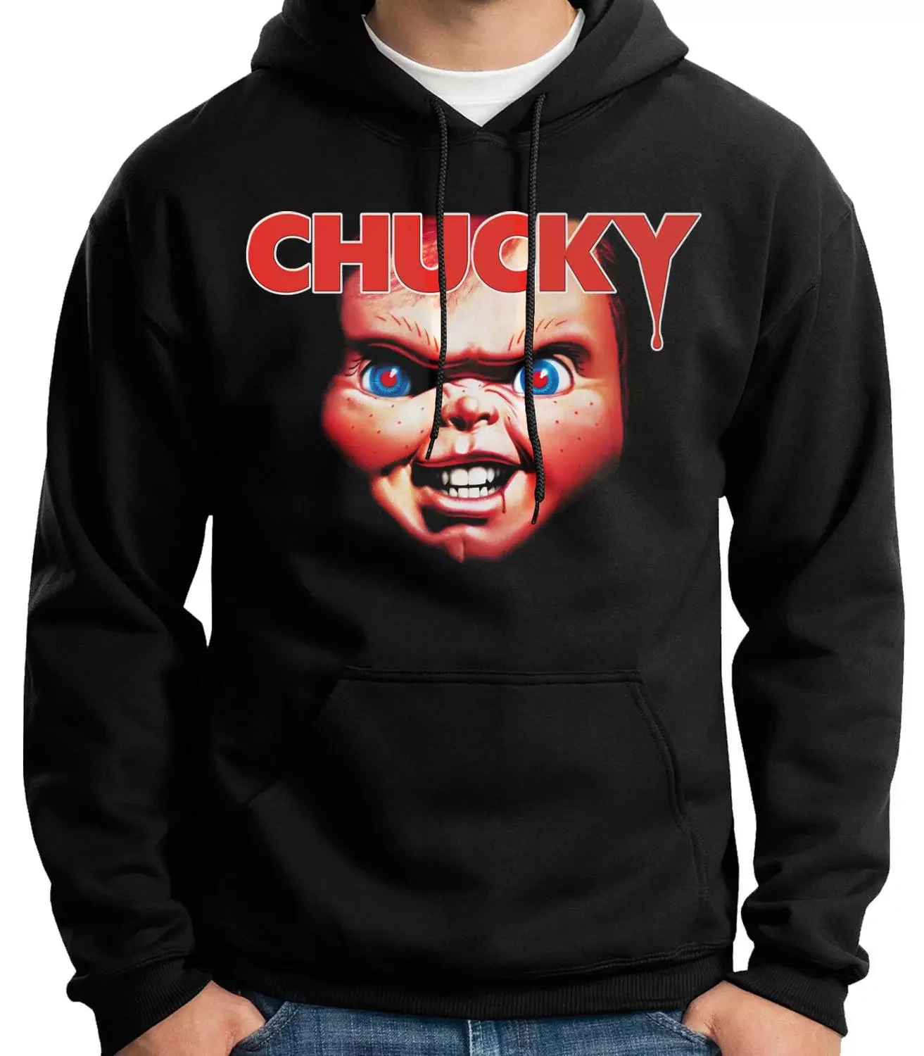 

NEW IN Hoodies men-Chucky child's play-Devil Doll