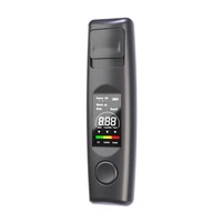 handheld alcohols detector non contacting breath blow tester lcd 10s quick response high sensitivity electronic breathalyzer