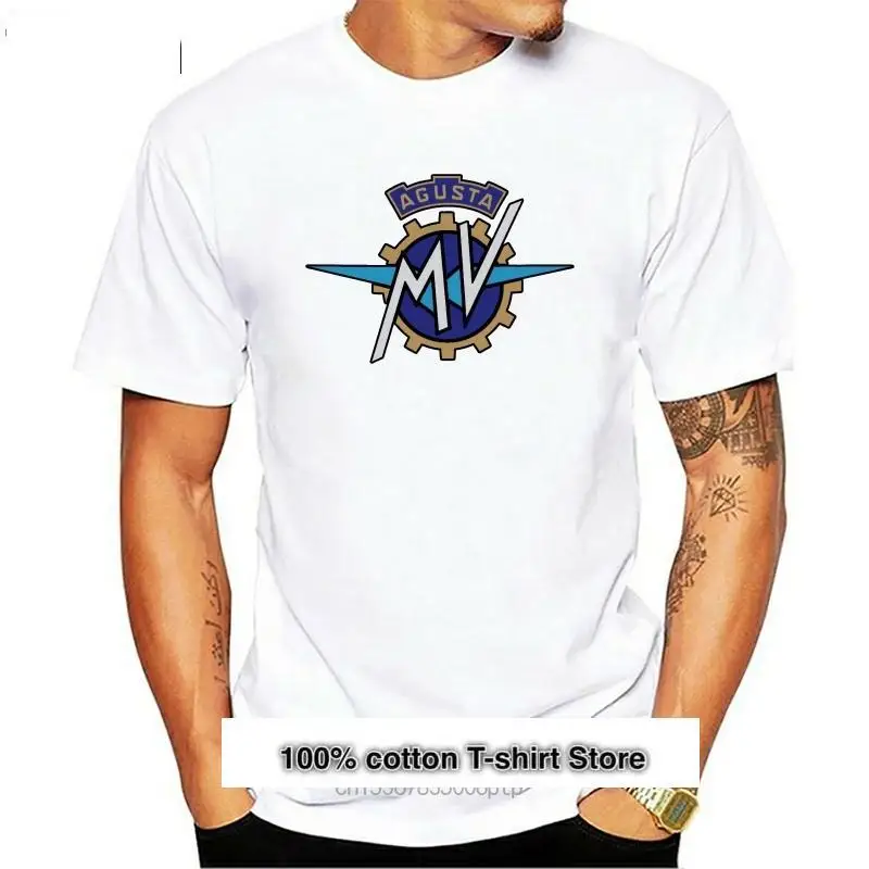 

Camiseta с логотипом мотоцикла MV Agusta для мужчин, camisa de Design a la moda, Motor