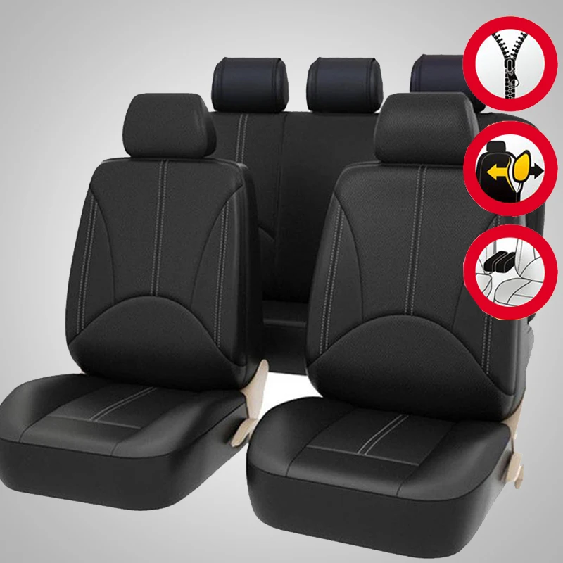 

Аксессуары для интерьера сидений седан, комплект из искусственной кожи