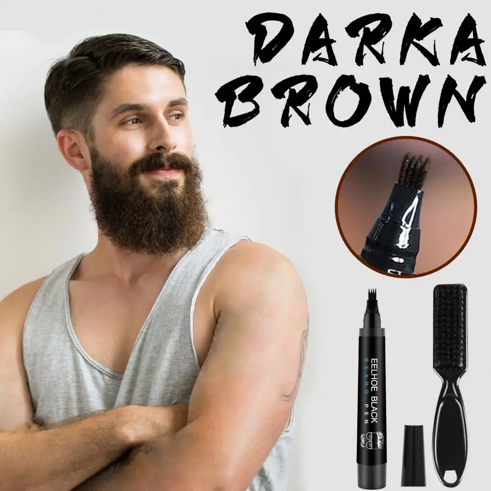 1 Набор наполнитель для бороды полезный жидкий наконечник против выпадения волос