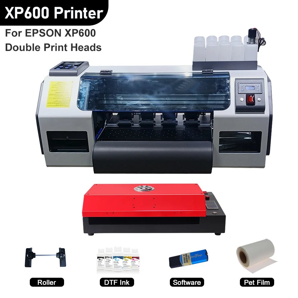 

A3 DTF Printer Direct To Film Printer DTF Printing Machine For Epson XP600 DX5 L1800 R1390 For T-Shirt Printing Machine