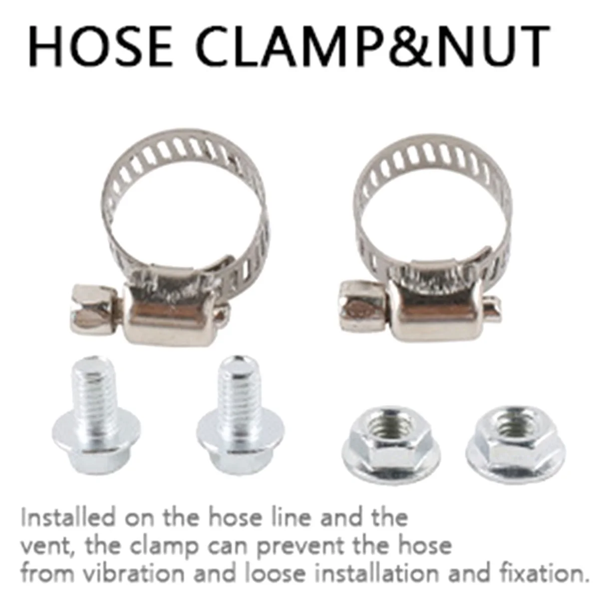 Серебристый алюминиевый автомобильный универсальный бак охлаждающей жидкости