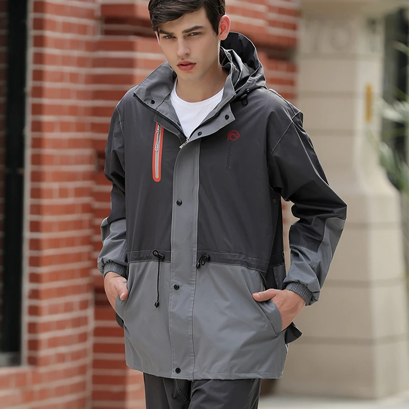 

Summer Reinforced Rain Coat Windproof Chinese Polyester Rain Coat Minimalist Advanced Capa De Chuva Household Merchandises