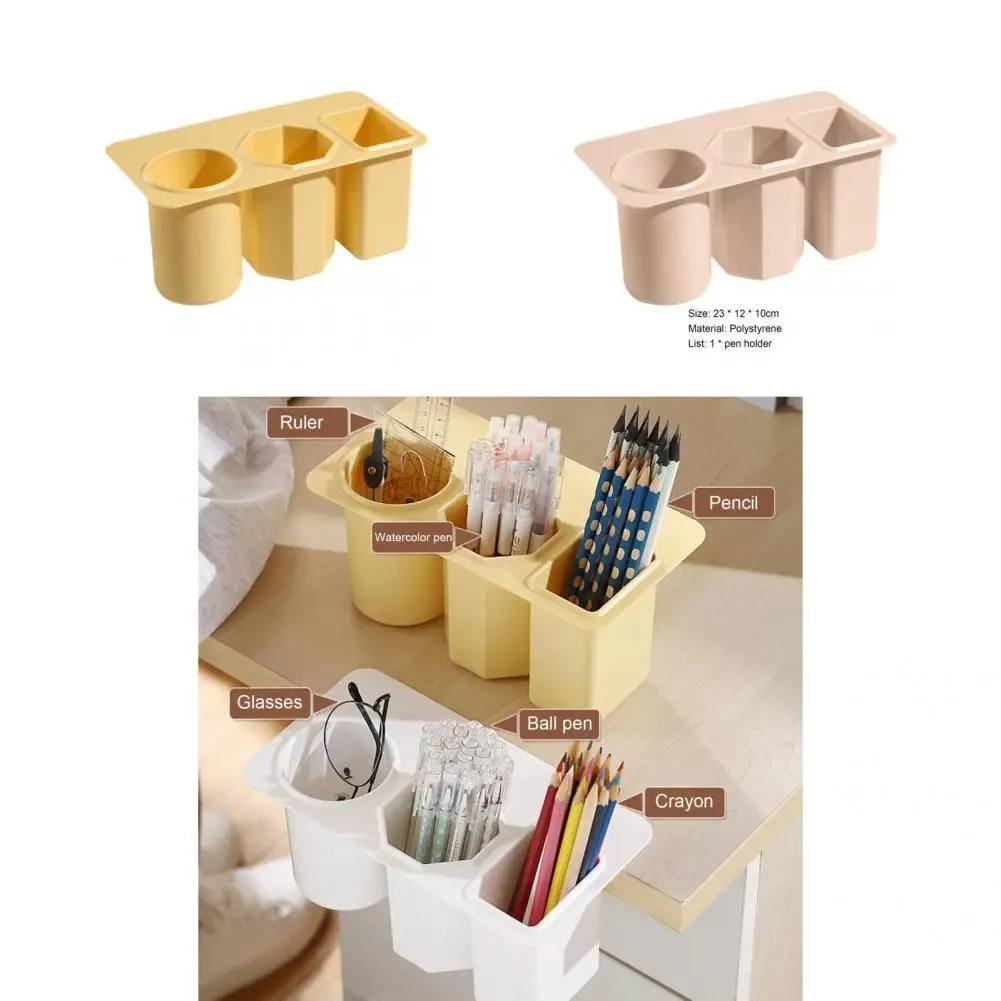 

Reusable Chic Strong Construction Pen Holder Lightweight Desk Organizer Freestanding for Living Room