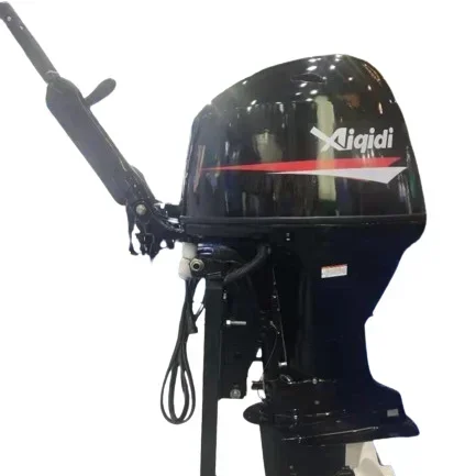 Бензиновый подвесной двигатель Aiqidi F60 с EFI и силовой отделкой Электрический