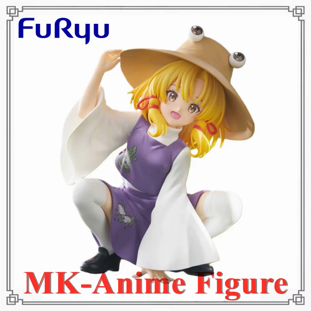 Фото Оригинальная фигурка FuRyu с лапшой, Touhou Project Moriya Suwako, аниме-фигурка, экшн-орнамент, коллекционная модель №1