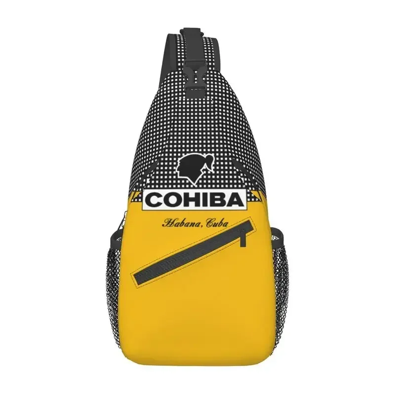 Кубинский Cohiba нагрудная Сумка-слинг через плечо мужской повседневный рюкзак на