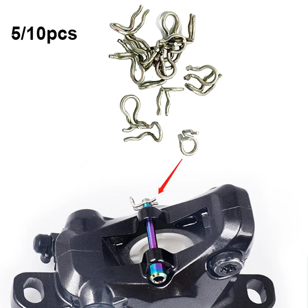 

5/10pcs Bike Bicycle Disc Brake Caliper Spring Clips For-Shimano XT SLX XTR Bike Brake Replacemnrt Accessories