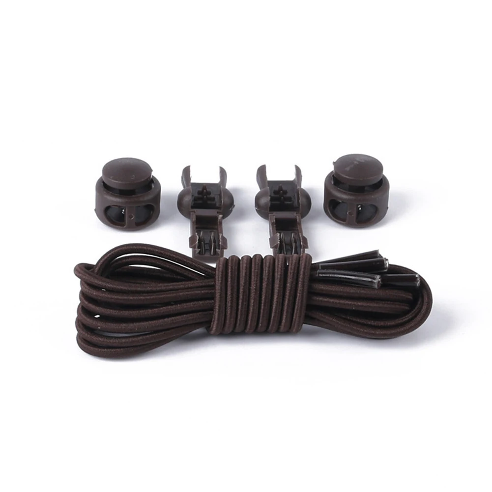 

No Tie Laces Elastic Lock Laces Running Jogging Canvas Sneakers Trainer Lazy Shoe Laces Elastic Shoelace For Shoestrings