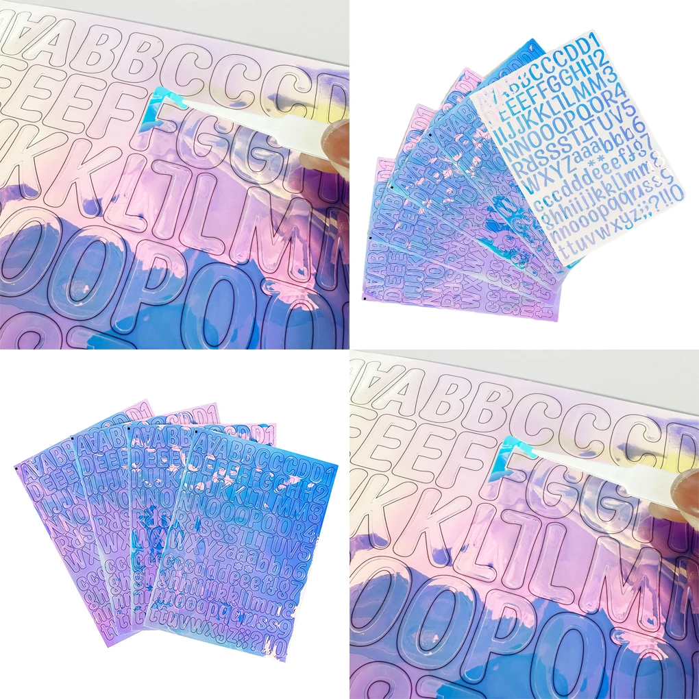 

10 шт./набор, наклейки в виде цифр