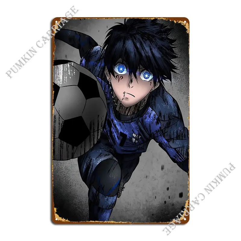 

Синий Металлический Настенный декор, персонализированный кинотеатр, жестяной плакат