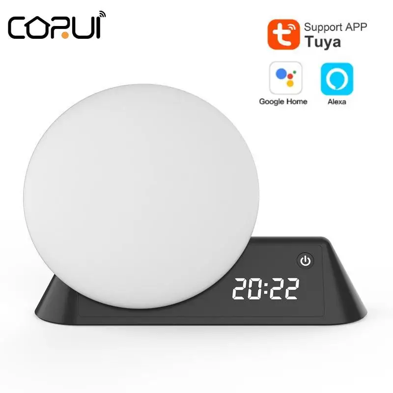 

Смарт-будильник CORUI Tuya с поддержкой Wi-Fi и будильником