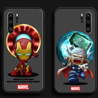 marvel avengers phone cases for huawei honor p40 p30 pro p30 pro honor 8x v9 10i 10x lite 9a 9 10 lite coque carcasa funda
