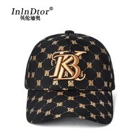 hat mens fashionable summer mesh breathable printed baseball cap fashionable korean style casual peaked cap mens